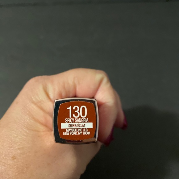 Maybelline Color Sensational Shine Compulsion Lipstick - 130 Spicy Sangria - Picture 2 of 2